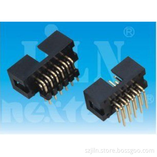 2.54mm Box Header right angle connector H8.8mm